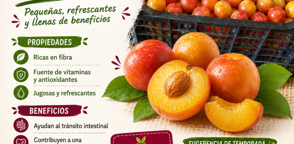 Ciruelas, sabor y bienestar